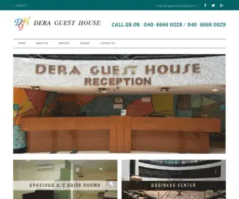 Deraguesthouse.com(Dera Guest House) Screenshot