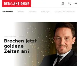Deraktionaer.de(DER AKTIONÄR) Screenshot