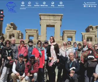 Deraktravel.com(Derak Iran Travel agency founded in 1998) Screenshot