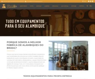 Deralambiques.com.br(D & R Alambiques) Screenshot