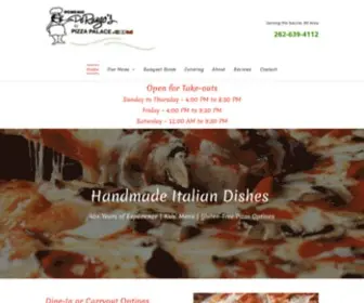 Derangos.com(DeRango's Pizza Palace) Screenshot