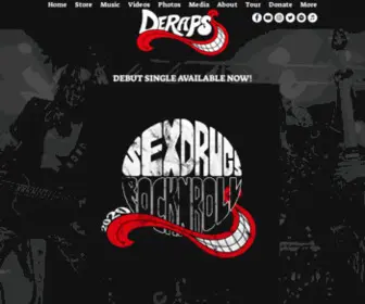 Derapsofficial.com(The Official Website) Screenshot