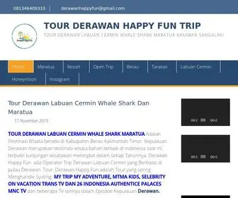 Derawan-Tour.com(TOUR DERAWAN LABUAN CERMIN WHALE SHARK MARATUA KAKABAN SANGALAKI) Screenshot