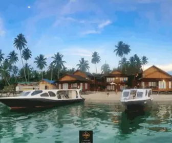 Derawandivelodge.com(Our small and cozy Derawan Dive Lodge) Screenshot