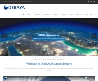 Derayaksa.com(Insurance Brokers) Screenshot