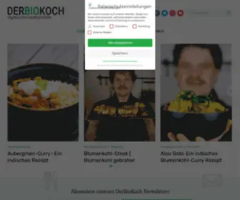 Derbiokoch.de(Der Bio Koch) Screenshot