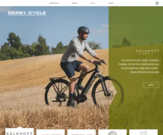 Derby-CYcle.de(Deutschlands führender Fahrradhersteller ) Screenshot