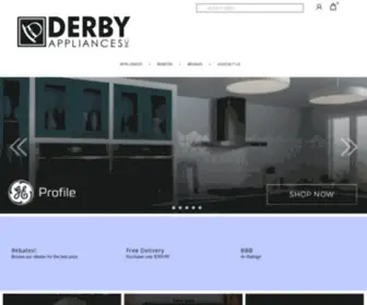 Derbyappliances.com(Derby Appliances) Screenshot