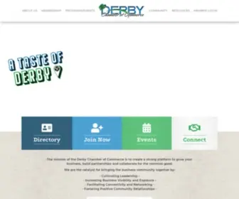 Derbychamber.com(Derby Chamber of Commerce) Screenshot