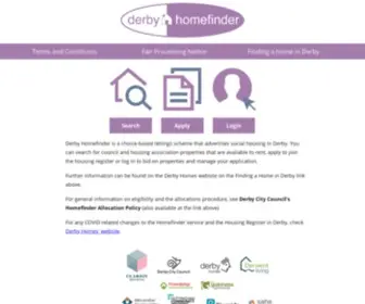 Derbyhomefinder.org(Derbyhomefinder) Screenshot