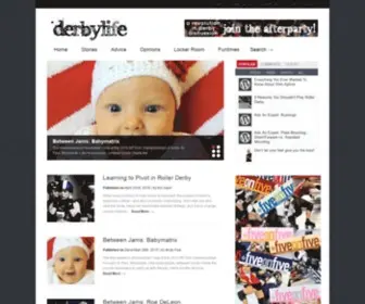 Derbylife.com(Home) Screenshot