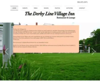 Derbylinevillageinn.com(125 year Historic Country Inn with Austrian German Cuisine) Screenshot