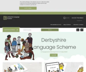 Derbyshire-Language-Scheme.co.uk(The Derbyshire Language Scheme) Screenshot