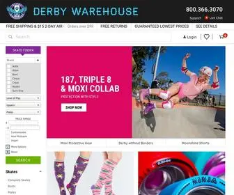 Derbywarehouse.com(Derby Warehouse) Screenshot