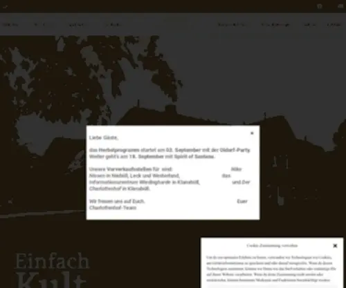 Dercharlottenhof.de(Einfach Kultur) Screenshot