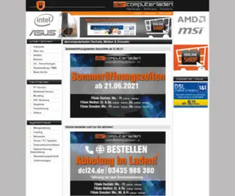 Dercomputerladen.de(Dercomputerladen Oschatz) Screenshot