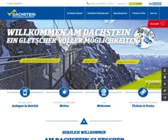 Derdachstein.at(Dachstein Gletscher in Österreich) Screenshot