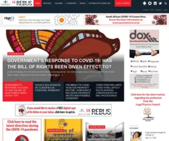 Derebus.org.za(De Rebus) Screenshot