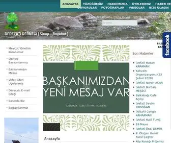 Derecatidernegi.com.tr(Dereçatı Derneği) Screenshot