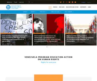 Derechos.org.ve(PROVEA) Screenshot