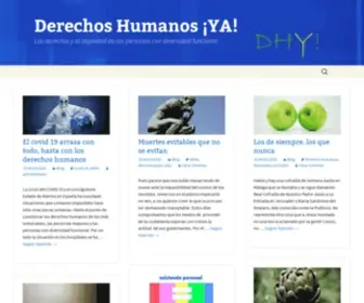 Derechoshumanosya.org(Derechos Humanos ¡YA) Screenshot