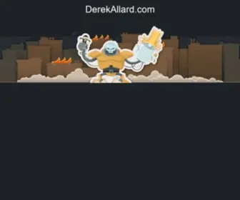 Derekallard.com(CodeIgniter) Screenshot