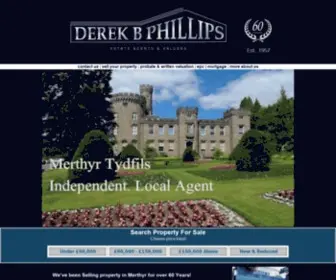 Derekbphillips.co.uk(Derek B.Phillips Estate Agents) Screenshot