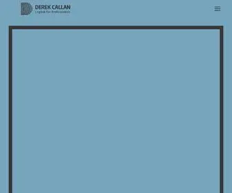 Derekcallan.com(Learn Business English Online) Screenshot