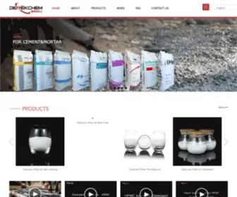 Derekchem.com(Hebei Derek Chemical Limited) Screenshot