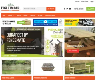 Derekfoxtimber.co.uk(Timber Merchants) Screenshot