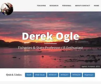 Derekogle.com(Derek Ogle) Screenshot