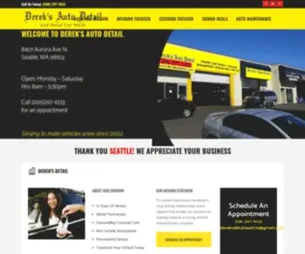 Dereksdetail.com(Derek's Auto Detail) Screenshot