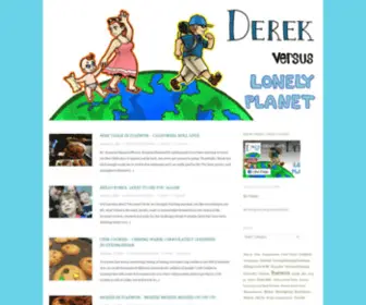 Derekversuslonelyplanet.com(Derek Versus Lonely Planet) Screenshot