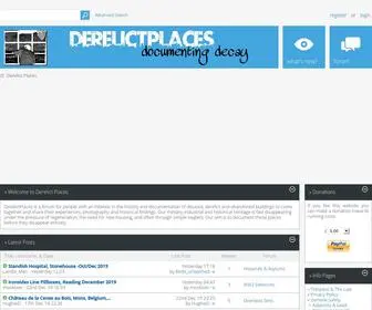 Derelictplaces.co.uk(Derelict Places) Screenshot