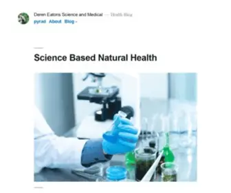 Dereneaton.com(Science Based Natural Health) Screenshot