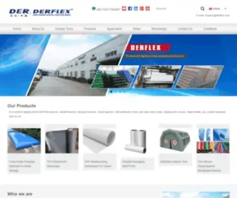 Derflex-Sign.com(Shanghai DER New Material Co) Screenshot