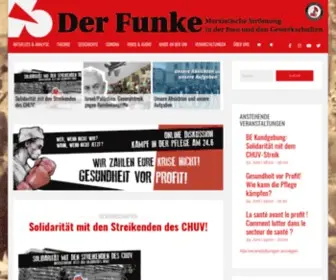 Derfunke.ch(International Marxist Tendency) Screenshot