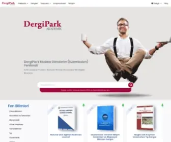 Dergipark.gov.tr(Sayfa Bulunamad) Screenshot