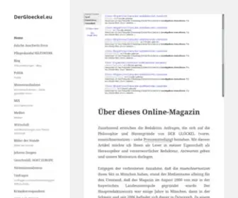 Dergloeckel.eu(Der Glöckel) Screenshot