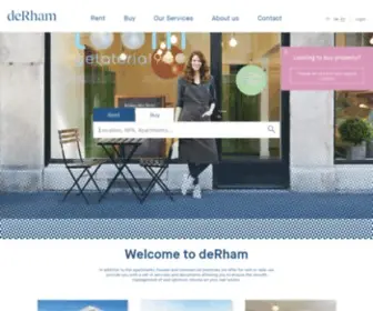 Derham.ch(De Rham SA) Screenshot