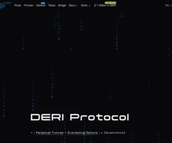 Deri.finance(Deri finance) Screenshot