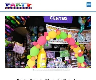 Derians.com(Party Supplies & Party Equipment Rentals in Montebello) Screenshot