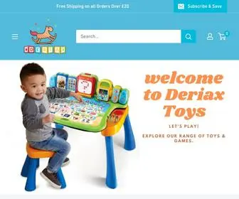 Deriaxtoys.com(Deriax Toys) Screenshot