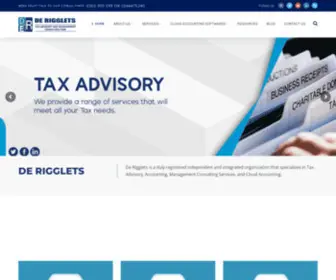 Derigglets.com(Tax Consultants in Ghana) Screenshot