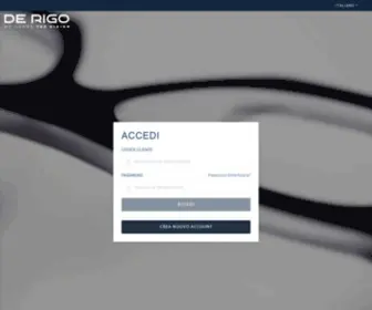 Derigo.fr(DE RIGO) Screenshot