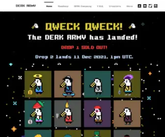 Derkarmy.com(DERK ARMY) Screenshot