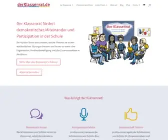 Derklassenrat.de(Der Klassenrat) Screenshot