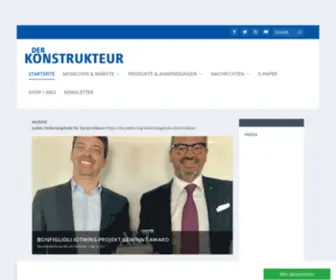 Derkonstrukteur.de(DER KONSTRUKTEUR) Screenshot