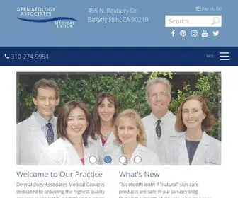 Derm90210.com(Beverly Hills Dermatologist) Screenshot