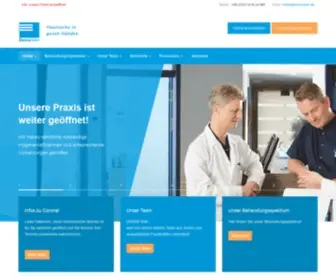 Derma-Koeln.de(Healthcare Joomla template) Screenshot